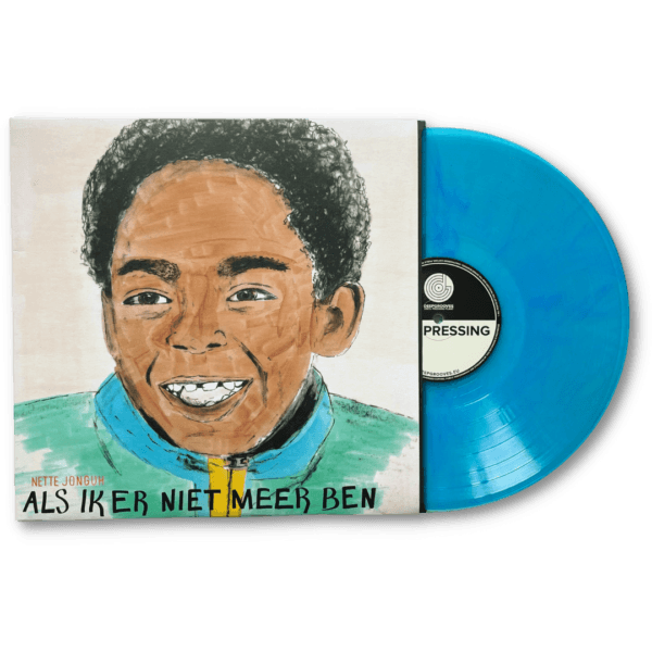 Testpressing blue vinyl 3 Testpressing - Als Ik Er Niet Meer Ben (Blue LP)