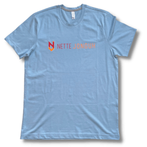 T-Shirt Nette Jonguh (Licht Blauw)