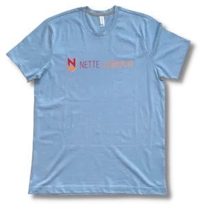 T-Shirt Nette Jonguh (Licht Blauw)