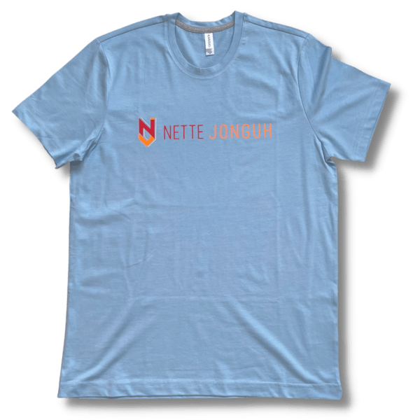 T-Shirt Nette Jonguh (Licht Blauw)