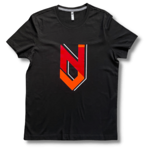 T-Shirt Nette Jonguh (Zwart Groot Logo)