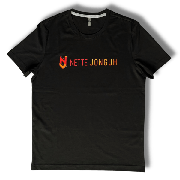 T-Shirt Nette Jonguh (Zwart)